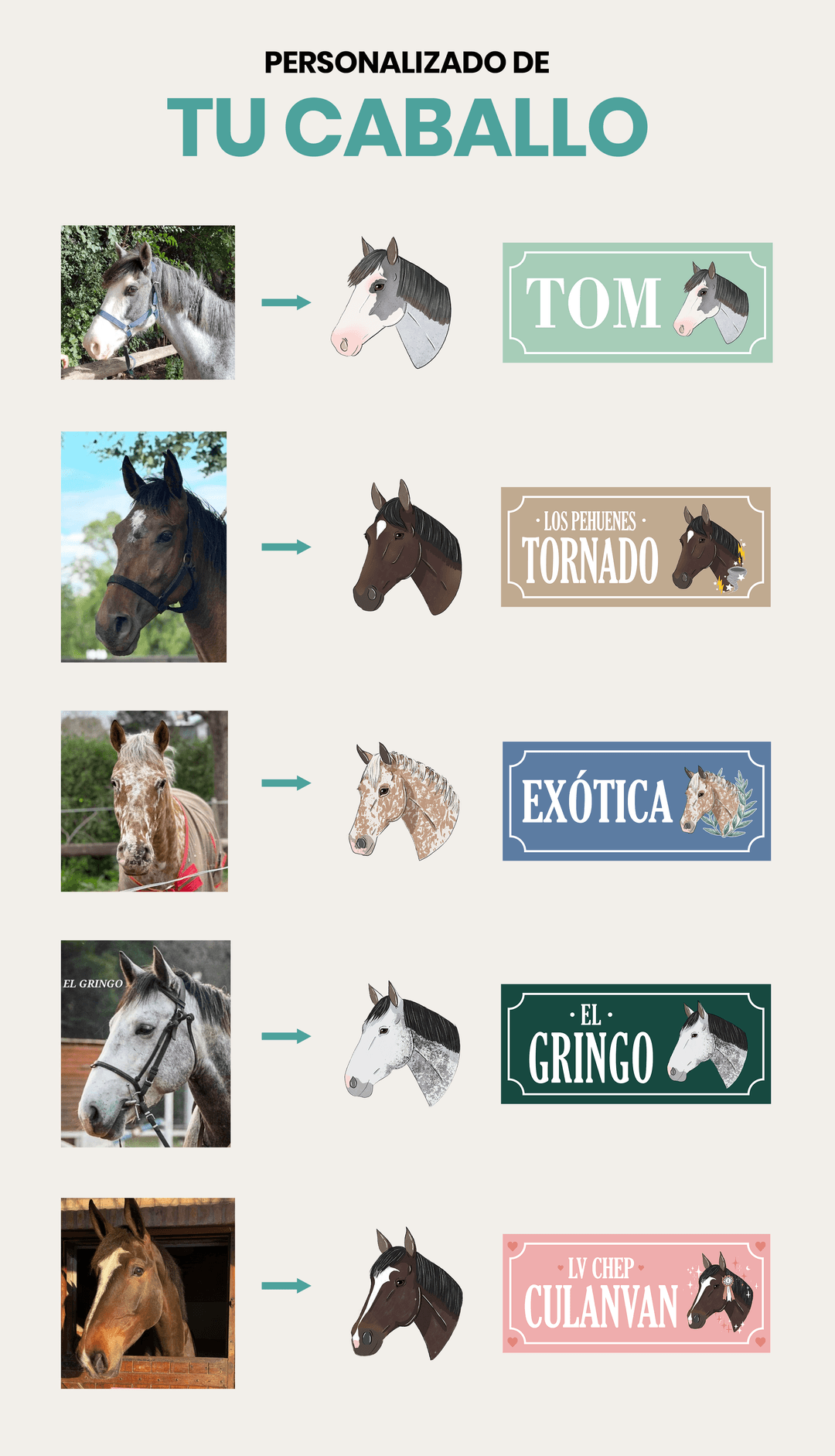 Muestra de producto personalizable