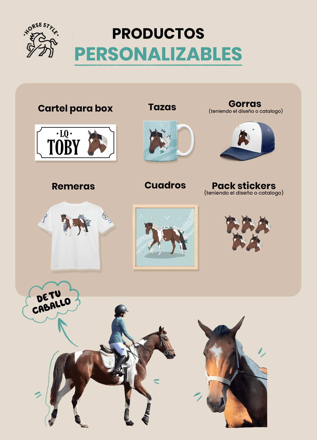 Muestra de producto personalizable